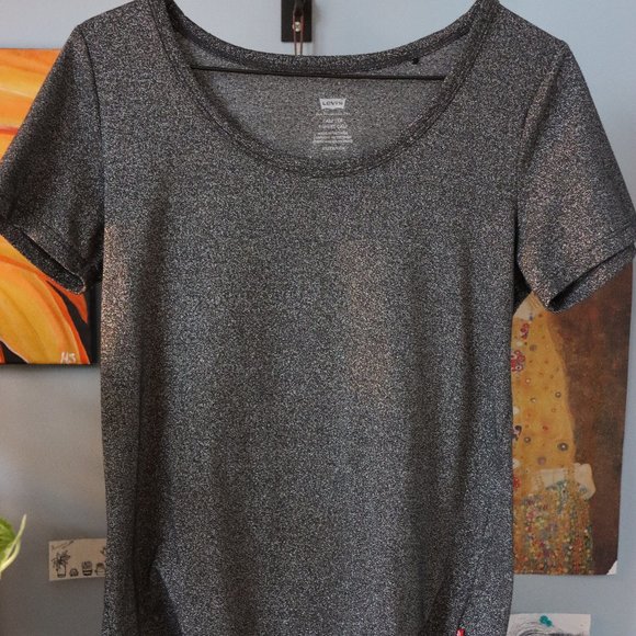 Sparkly Grey T-Shirt - Picture 2 of 3